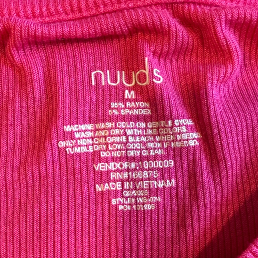 NUUDS ribbed Pajama Short set - Picture 2 of 3